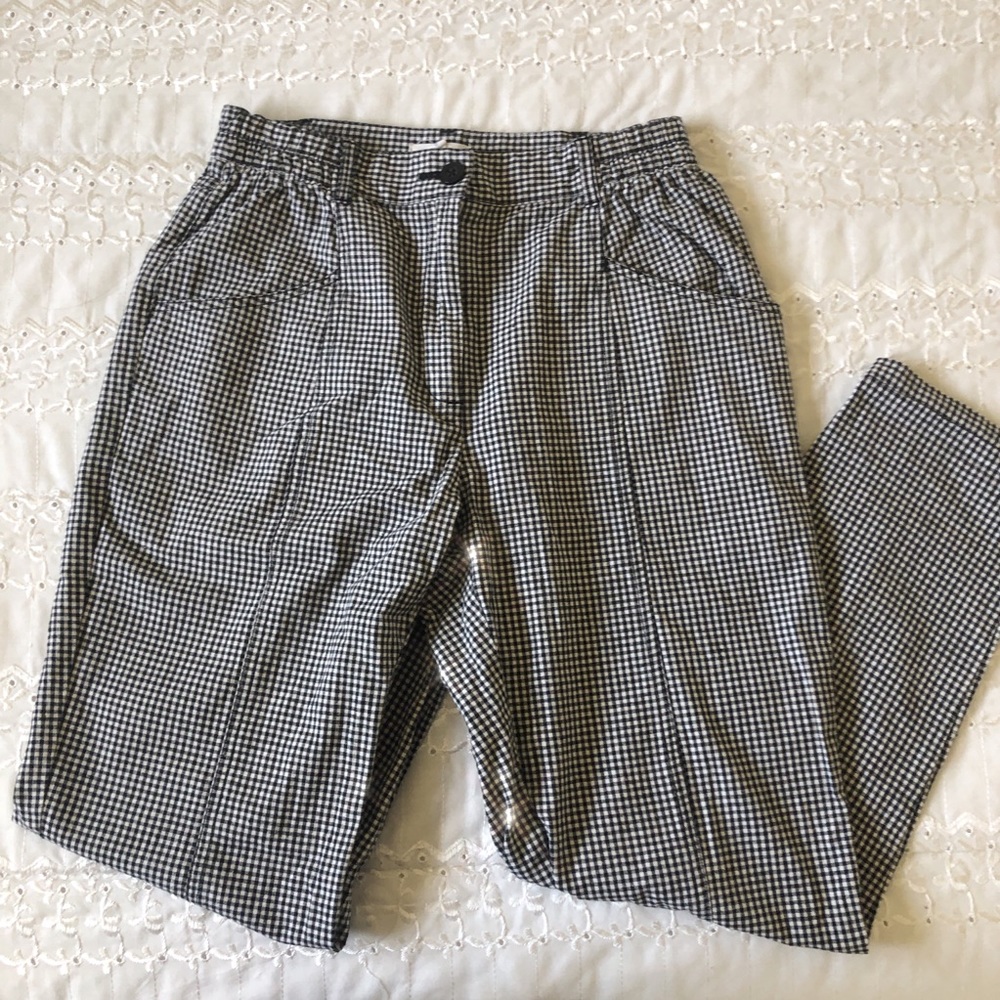 Checkered trousers